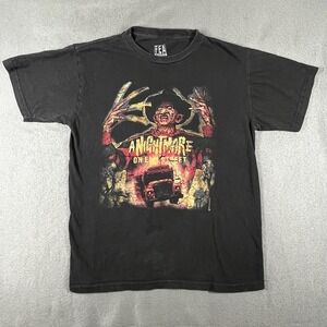 FEA Men T-Shirt Nightmare on Elm Street Freddy Krueger Black Small Horror Movie